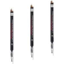 Berry Store Brow Skinny Definer Kaş Kalemi - 5.0 Light Brunette (3 Paketi)