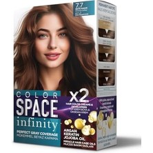Berry Store Space Infınıty Set Saç Boyası 7.7 Işıltılı Kahve