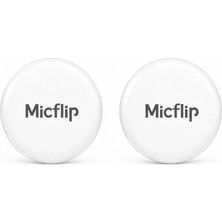 Micflip P23 2’li Smart Tag Akıllı Takip Cihazı Beyaz