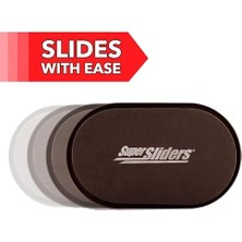 DMR Home Super Sliders 4724095N Tekrar Kullanılabilir Xl Halı Için Ağır Mobilya Taşıyıcıları Hızlı ve Kolay Bir Şekilde Her Eşyayı Taşıır, Kahverengi, 4'lü Paket