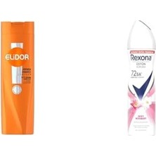 Berry Store Elidor Saç Bakım Şampuanı Anında Onarıcı 400 ml + Rexona Kadın Sprey Deodorant Sexy Bouquet 150 ml