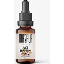 DMR Home Masala Acı Yağı 20 Ml. Soğuk Pres (Bitter Almond Carrier Oil)
