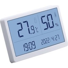 DMR Home GM1371 Saatli Nem Ölçer Termometre