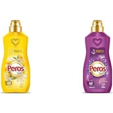 DMR Home Peros Seti | Yumuşatıcı Yasemin Saflığı 1440 ml X1 + Lavanta Bahçesi&begonvil 1440 ml X1