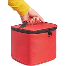 DMR Home Beslenme Çantası Termal Çanta Soğuk ve Tutucu Termal Termos Kamp Çanta Soğuk Içecek Çantası Kamp Termos Çantası 8 Litre (Kırmızı)
