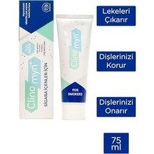 DMR Home Clınomyn Sigara Içenler Için Smokers Diş Beyazlatan Leke Giderici Diş Macunu 75 ml x 5 Adet