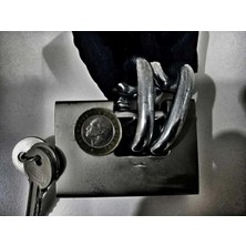 DMR Home (22) 1.5 Metre 10 mm Su Geçirmez Kılıflı Kalınlığında Motosiklet Zincir Çelik Kilit Scooter Motor Kilidi ile Uyumlu