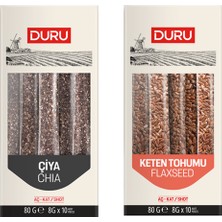 Duru Keten Tohumu ve Duru Çiya ( Chia) Tohumu Aç-Kat