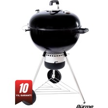 Bürme Partner 55.00 Black Profesyonel Kömürlü Barbekü - Mangal - BBQ