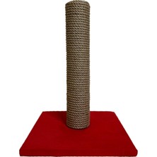 DMR Home Çubuk Kedi Tırmalama Tahtası 40 cm (Kırmızı)