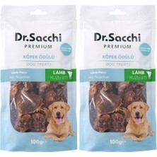 DMR Home Dr.sacchi Premium Kuzu Parçacıklı Tahılsız Köpek Ödülü 100 gr (2 Paketi)