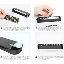 DMR Home Araç Numaratör Araç Numara Yazma Oto Numaratör Araba Göğüs Üstü Numaratör Ön Torpido Üstü Telefon Numarası Göstergesi Fosforlu Aç Kapa Sistem Araç Telefon Numaratörü Telefon Numarası Göstergesi