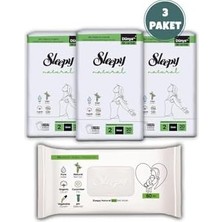 DMR Home Natural Ultra Hassas Hijyenik Ped Uzun 60 Adet, Natural 60'lı Islak Mendil ve Rosıe