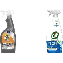DMR Home Cif Profesyonel Güçlü Yağ Çözücü Sprey 750 ml 1 Cif Power Cleanboost Sprey Temizleyici Banyo Için Temizleyici ve Kireç Çözücü 750 ml 3, Banyo Için Temizleyici ve Kireç Çözücü 750 Ml(3) ile