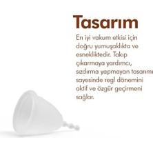 DMR Home Bicup Small Menstrual Cup Fda Onaylı, Antialerjik, Vegan, Menstrüel Kap (Regl Kabı ve Steril Kutu)