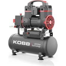 DMR Home KBK8S 1.2hp 8lt 8bar Yağsız Sessiz Taşınabilir Hava Kompresörü