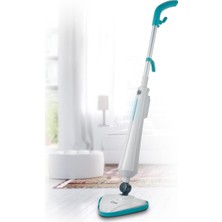 Kiwi Buharlı Mop 1300 Watt Beyaz Renk ile 5 Metre Kablo Uzunluğu ve Mikrofiber Bez Hediyeli