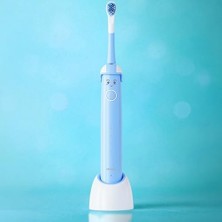 DMR Home Oral B2 Kids Care Şarj Edilebilir Diş Fırçası Mavi + 4 Adet Fırça Başlık