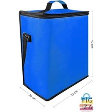 DMR Home 25 Litre Termal Soğutucu Piknik Çantası – Kamp, Plaj, Oto Buzluk ve Seyahat Için Serin Tutucu Termos Çanta, Hafif & Taşınabilir (Mavi)