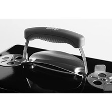 DMR Home Go-Anywhere/taşınabilir Kömür Mangal, Katlanabilir Ayaklar, Kamp ve Piknik Için Kompakt Tasarım, Dayanıklı Kaplama, Hava Akışı Kontrolü, Pişirme Yüzeyi, 42 x 26 Cm, Siyah