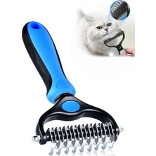 DMR Home Metal Uçlu Köpek Kedi Uzun Tüy Bakım Tarağı Tüy Topak Kıtık Açıcı Tarak 1 Adet