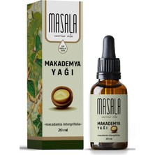 DMR Home Masala Soğuk Pres Macadamia Yağı 20 Ml. (Macadamia Carrier Oil)