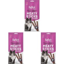 DMR Home Reflex Plus Sterilised Adult Cat Stick Treats With Chicken&cranberry 15 gr 3lü Paket