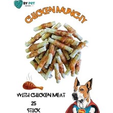 DMR Home Tavuk Sargılı Köpek Ödül Maması, Tavuklu Munchy, 25 Stick