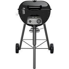 DMR Home Chelsea 480 Barbekü, G Lh Lpg'li Mangal Ayaklı, Easy Flip Pişirme Hunisi, Entegre Termometre, Direkt Endirekt Izgara, Dumansız, Porselen Pişirme Haznesi, Siyah