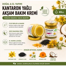 Dermaun %100 Doğal Kantaron Yağlı Onarıcı Bakım Kremi 40CC