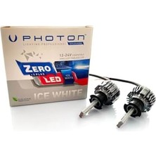 DMR Home Photon Ampul Zero H3 +3 Plus Fansız LED 12V-24V Headlight Pht ZR3723