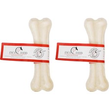 DMR Home Esca Beyaz Pres Kemik 12,5 Santimetre 1’li 50 Gram Köpek Ödül Maması 2li Paket