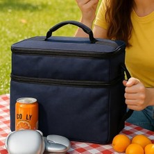 DMR Home Termal Buzluk Çanta Piknik Yemek Taşıma Çantası 22 Litre Beslenme Sırt Termoslu Termo Kamp Soğutucu Termos Isı Yalıtımlı Soğuk Tutucu Tutan Soğutucu Çanta