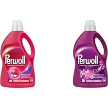 DMR Home Geliştirilmiş Renkli Sıvı Çamaşır Detarjanı 2970 ml ve  Hassas Sıvı Çamaşır Deterjanı Yenileme & Çiçek Cazibesi 2.75L (50 Yıkama)