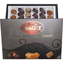 Dağlı 500 gr Spesial Kestane Şekeri Büyük Boy Aromalı Lezzetli Şekerleme