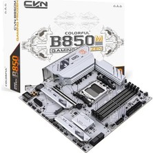 DMR Home Colorful Cvn B850M Wıfı 6 Gamıng Frozen V14A Ddr5 8400MHZ Matx Am5 Gaming (Oyuncu) Anakart