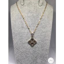 Carette De Terre Özel Koleksiyon Vintage Çelik Kolye