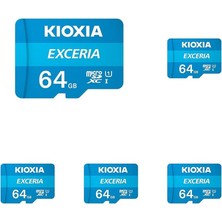 DMR Home Excerıa 64GB Microsdxc Kart – Uhs-I, R100MB/S Okuma - 5'li Paket