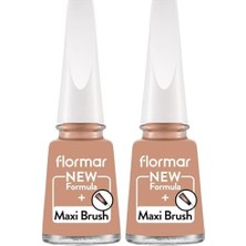 DMR Home Klasik Parlak Bitişli Yüksek Pigmentli Oje Nail Enamel 472 Caramel New (2 Paketi)