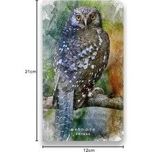 DMR Home Art Voyage, Çizgisiz Seyahat Not Defteri, Karton Kapak, 12X21 cm Dikey, 128 Sayfa