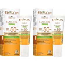 DMR Home Sun Care Akneye Eğilimli Ciltler Için Güneş Kremi 50 Spf - Akne, Dry, Mat 50 ml (2 Paketi)