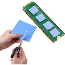 DMR Home Plus PX-PAD10 10X5 cm 1mm 11GR Yüksek Iletken Termal Pad, Mavi Thermal Pad (M2 Ssd, Chipset, Cep Telefonu, Notebook, Ps4,ps5 Uyumlu)