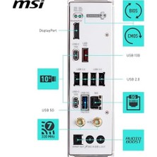 DMR Home Msı B850 Gamıng Plus Wıfı Pz Ddr5 Am5 8200(OC) Mhz Atx Gaming (Oyuncu) Anakart