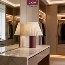 Nazze Sugi Bordo Masa Lambası Modern Abajur