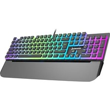 DMR Home Suki Mekanik Kırmızı Switch Puding Keycaps Türkçe Q 104 Tuş USB Gaming Klavye
