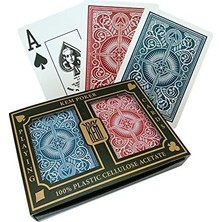 DMR Home Kem, Poker Boyu, Endeks Kırmızı & Mavi, Çift Deste