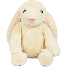 DMR Home Özgüner Oyuncak Peluş Tavşan 40 cm Uzun Kulaklı Yumuşak Uyku Arkadaşı, Ponçik Sarkık Kulaklı Doldurulabilir Tavşan Oyuncak
