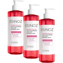 DMR Home Sinoz Normal Ciltler Için Yüz Temizleme Jeli 400ML (3 Paketi)