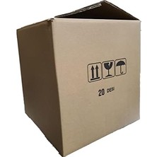 DMR Home 20 Desi Çift Oluklu Karton Koli 38X38X41 cm 10 Adet