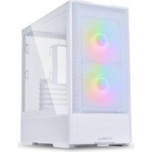 DMR Home Li Lancool 207 4 Fanlı Beyaz Dolap